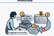 تفاوت workgroup و domain